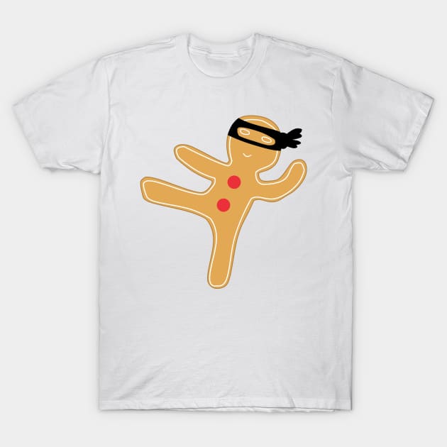 Ninjabread Man T-Shirt by KathrinLegg